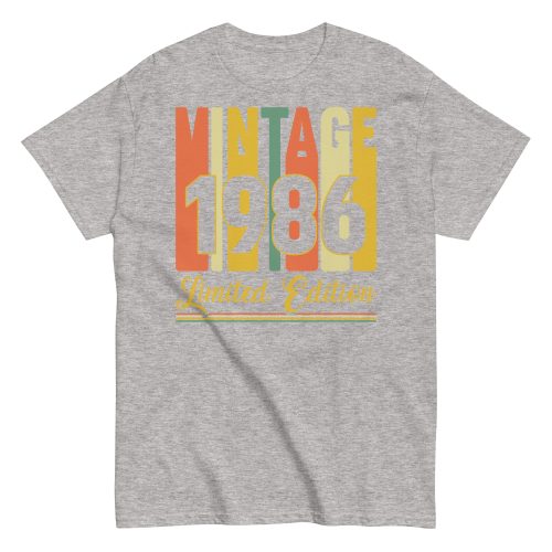 Vintage 1986 Limited Edition T-shirts