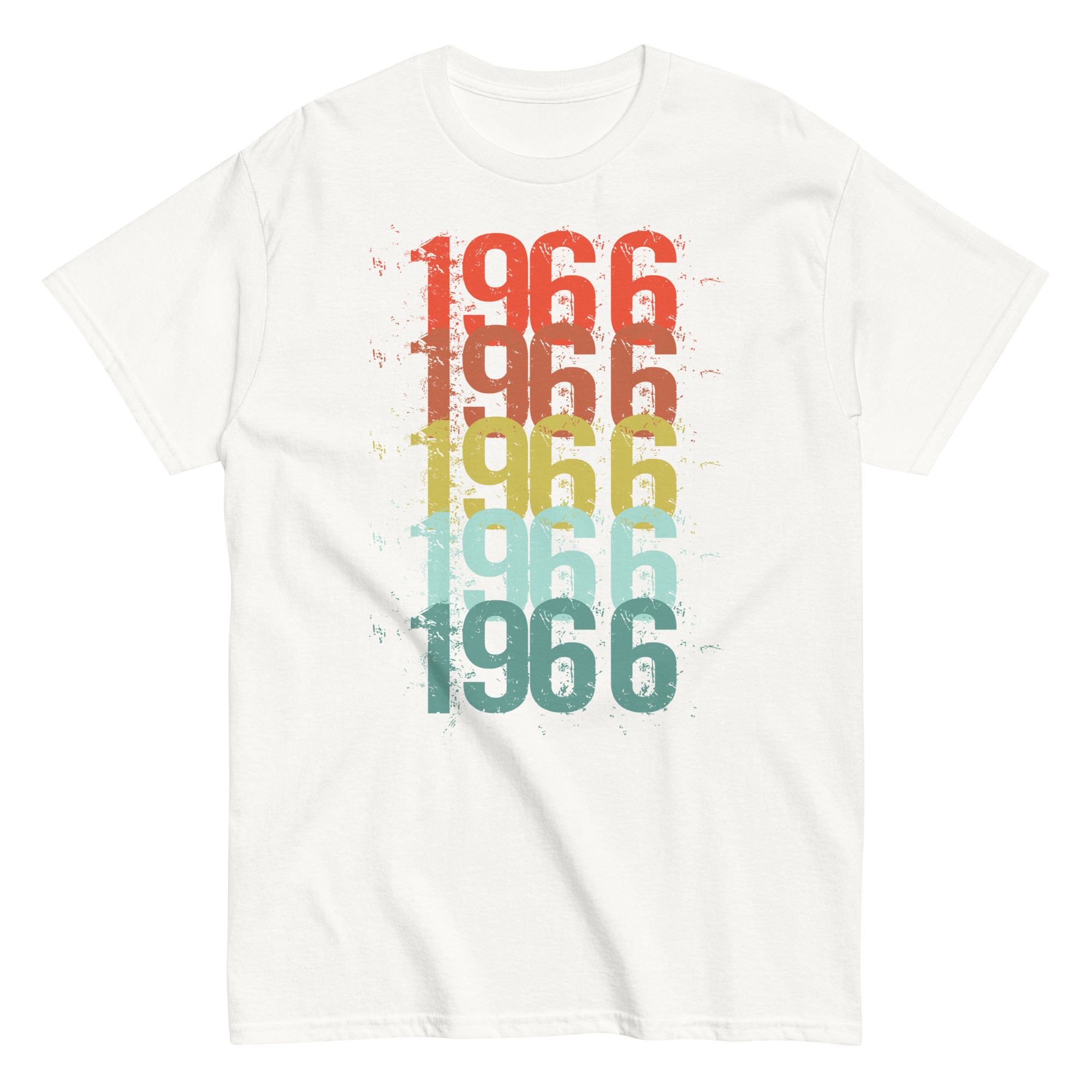 1966 T Shirt Birth Year Gift For Someone Born in 1966