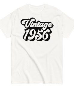 Vintage 1956 T Shirt – Gift Idea For 1956 Birth Year