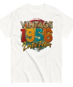 Vintage 1956 Limited Edition T-Shirt 1956 Birth Year Gift