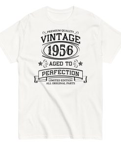 Vintage 1956 Aged To Perfection T Shirt 1956 Gift Idea