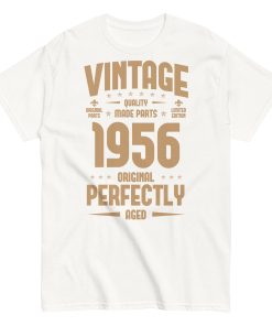 Vintage 1956 Aged Perfectly T Shirt 1956 Gift Idea