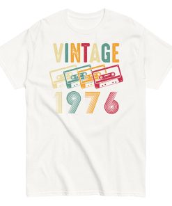 Vintage 1976 T-Shirt Cassette Tape Design