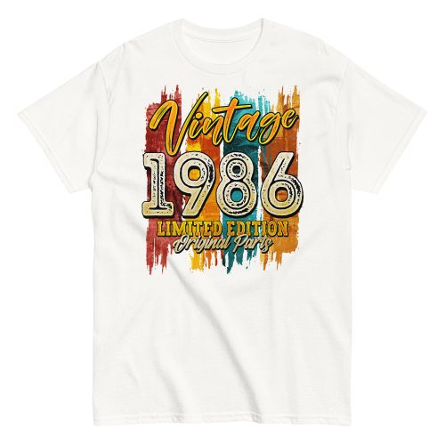 Vintage 1986 Original Parts Limited Edition T-shirts