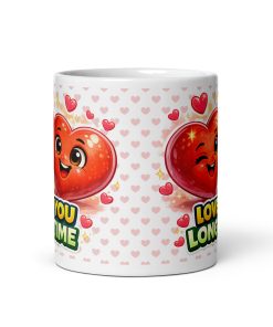 Love You Long Time Funny Valentines Mug