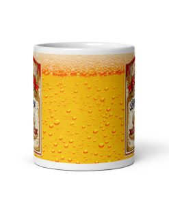 Funny 50th Birthday Mug Gift Beer Label Mug
