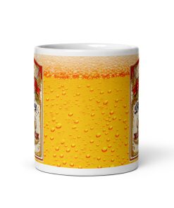 Funny 60th Birthday Mug Gift Beer Label Mug