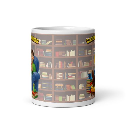 Bookworm Wanker Mug – Gift For A Man Who Loves Books