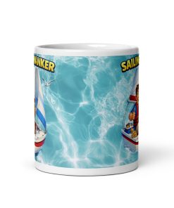 Sailing Wanker Mug – Gift For A Man Who Loves Sailing