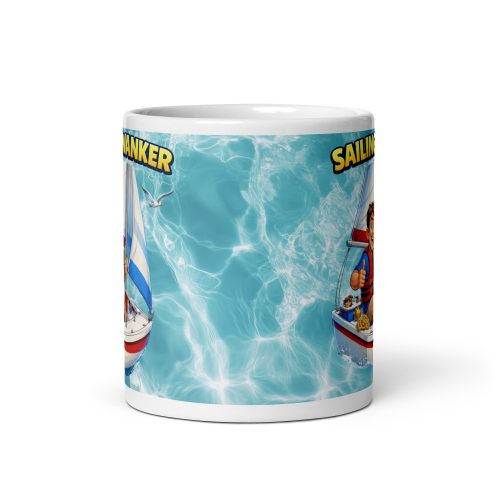 Sailing Wanker Mug – Gift For A Man Who Loves Sailing