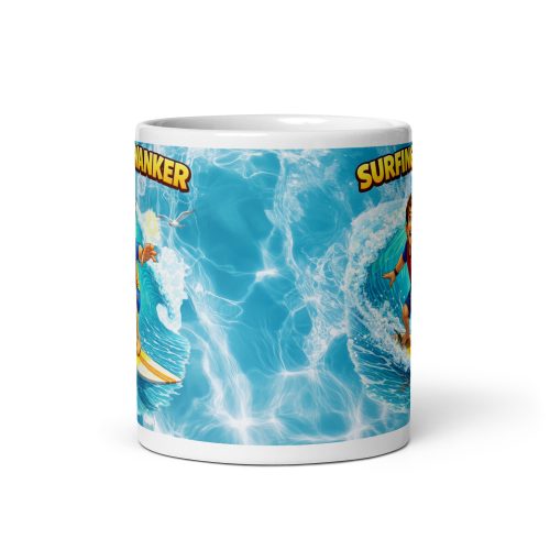 Surfing Wanker Mug – Gift For A Man Who Loves Surfing