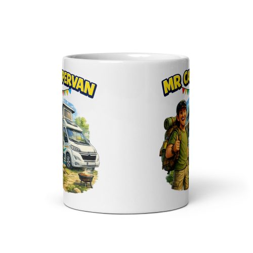 Mr Campervan Mug Funny Gift For Man With Campervan