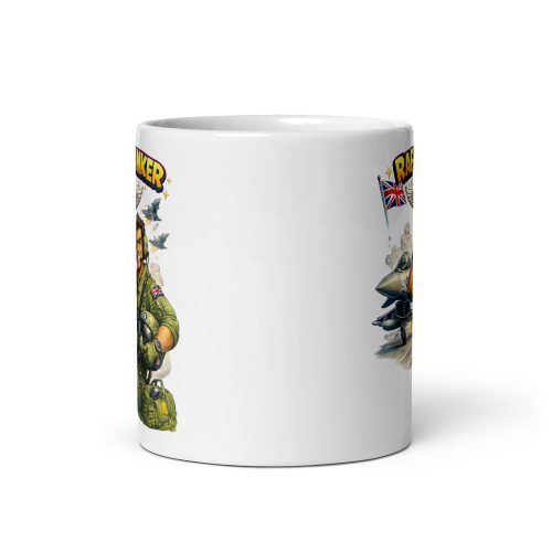 RAF Wanker Mug Funny Gift For Man In Royal Air Force