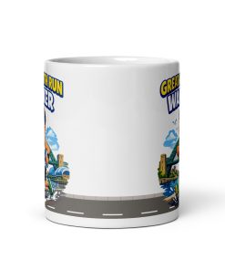 Great North Run Wanker Mug Funny Gift For Runners