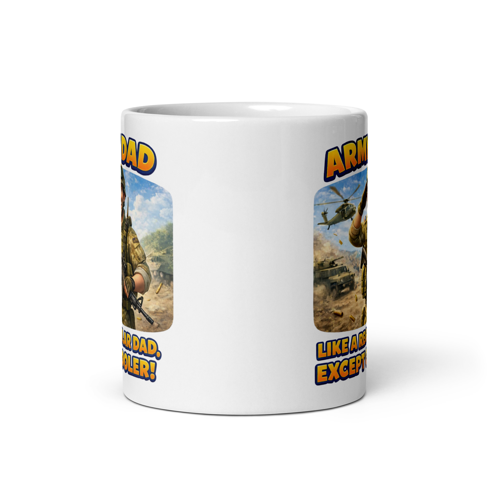 Army Dad Mug Army Gift For Birthdays Fathers Day