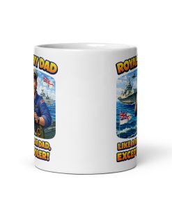 Royal Navy Dad Mug Royal Navy Gift For Birthdays Fathers Day