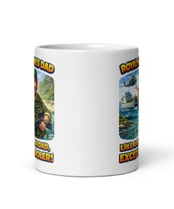 Royal Marines Dad Mug Marines Gift For Birthdays Fathers Day