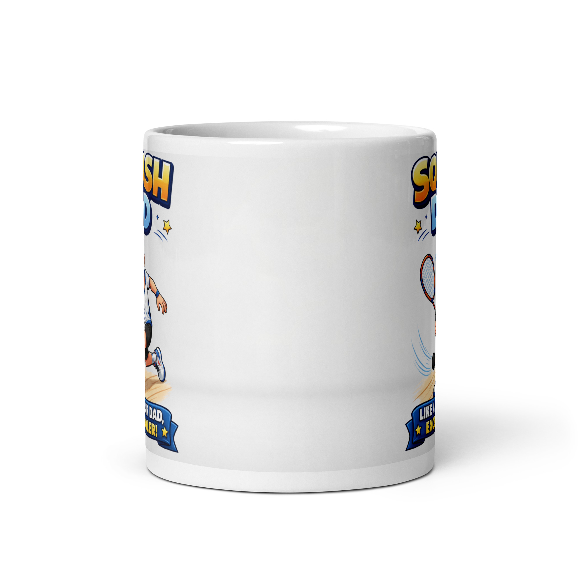 Squash Dad Mug Squash Gift For Birthdays Fathers Day