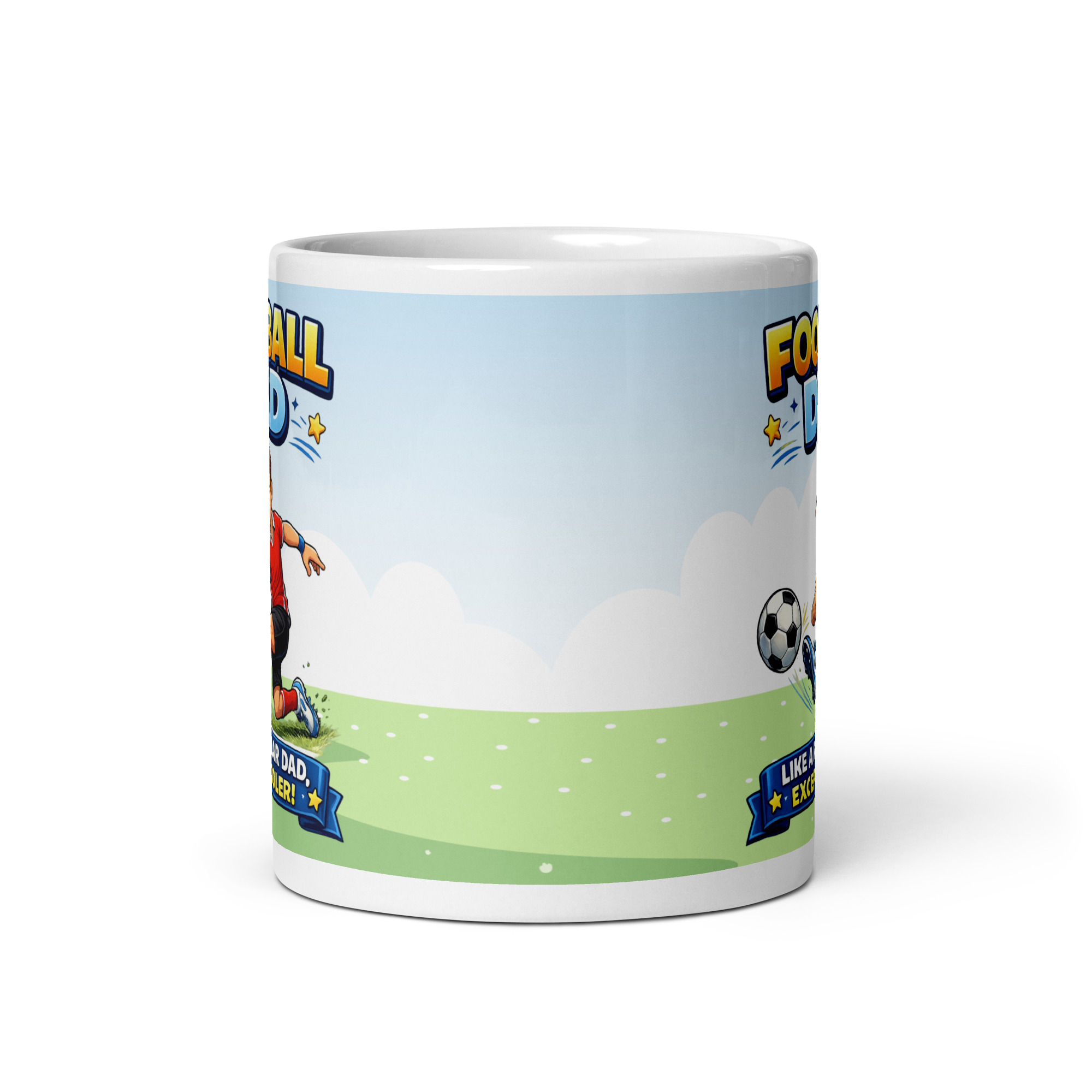 Football Dad Mug Football Gift For Birthdays Fathers Day
