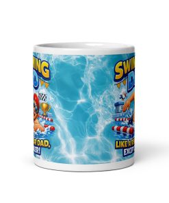 Swimming Dad Mug Swimming Gift For Birthdays Fathers Day