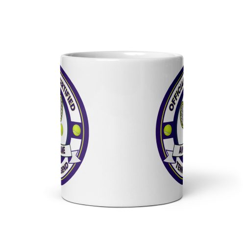 Personalised Tennis Mug, Funny Tennis Gift, Custom Name Tennis Mug