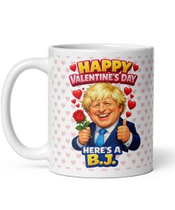 Funny BJ Valentines Gift Mug