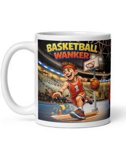 Basketball Wanker Mug Cheeky Gift For Basketball Players