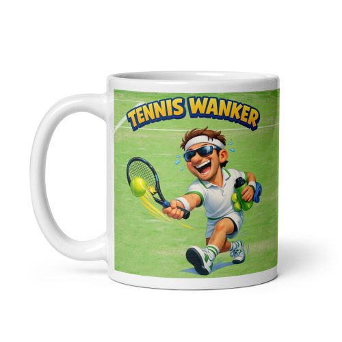 Tennis Wanker Mug Rude Gift For Tennis Players