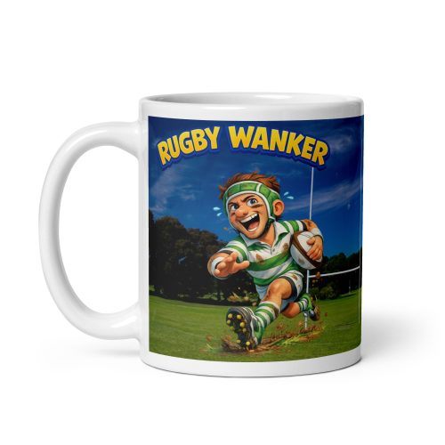 Rugby Wanker Mug