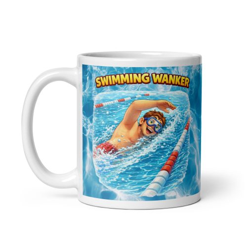 Swimming Wanker Mug – Gift For A Man Who Loves Swimming