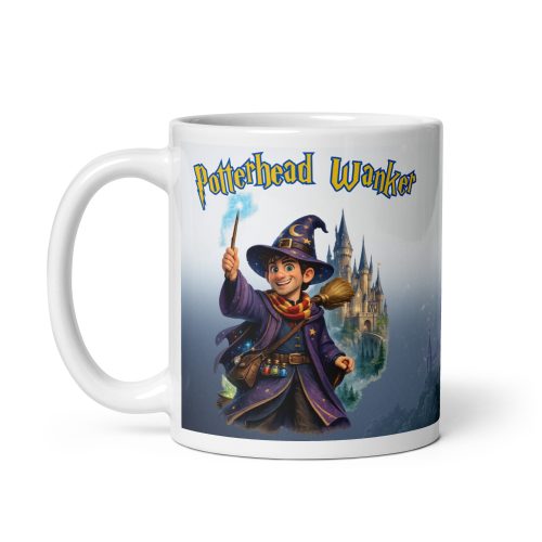 Potterhead Wanker Mug – Gift For A Man Who Loves Harry Potter