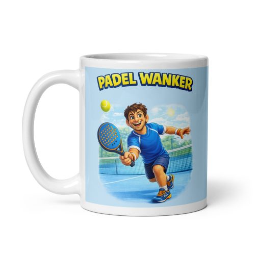 Padel Wanker Mug – Gift For A Man Who Loves Padel