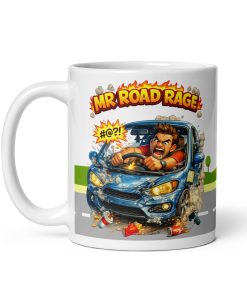 Mr Road Rage Mug Gift For Men With Road Rage