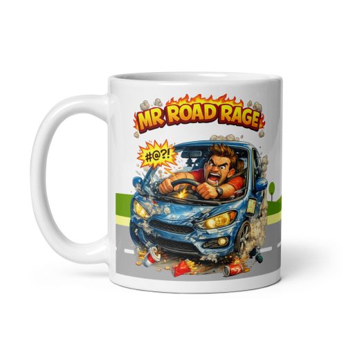 Mr Road Rage Mug Gift For Men With Road Rage