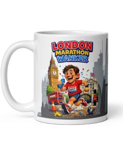 London Marathon Wanker Funny Gift For Marathon Runners