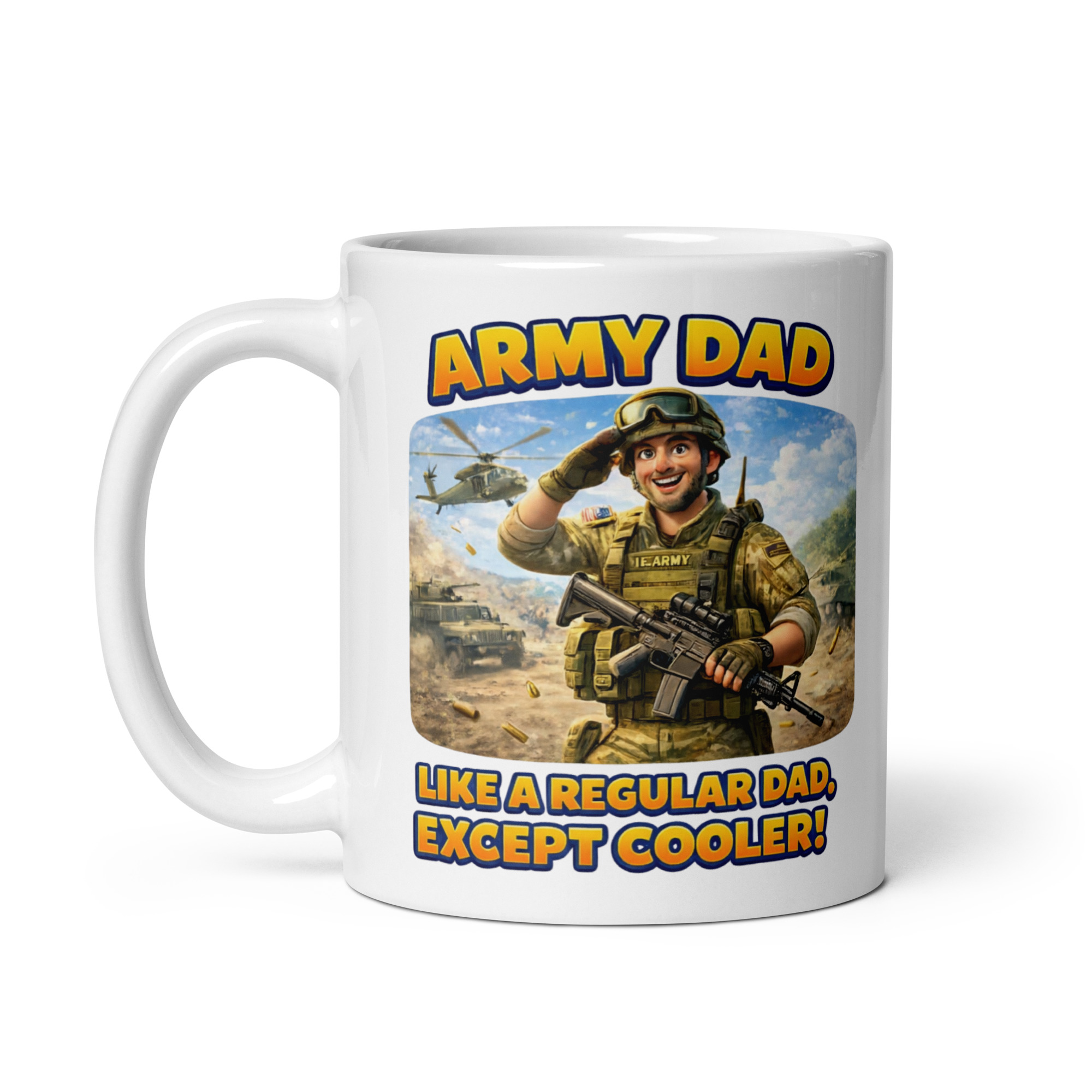 Army Dad Mug Army Gift For Birthdays Fathers Day