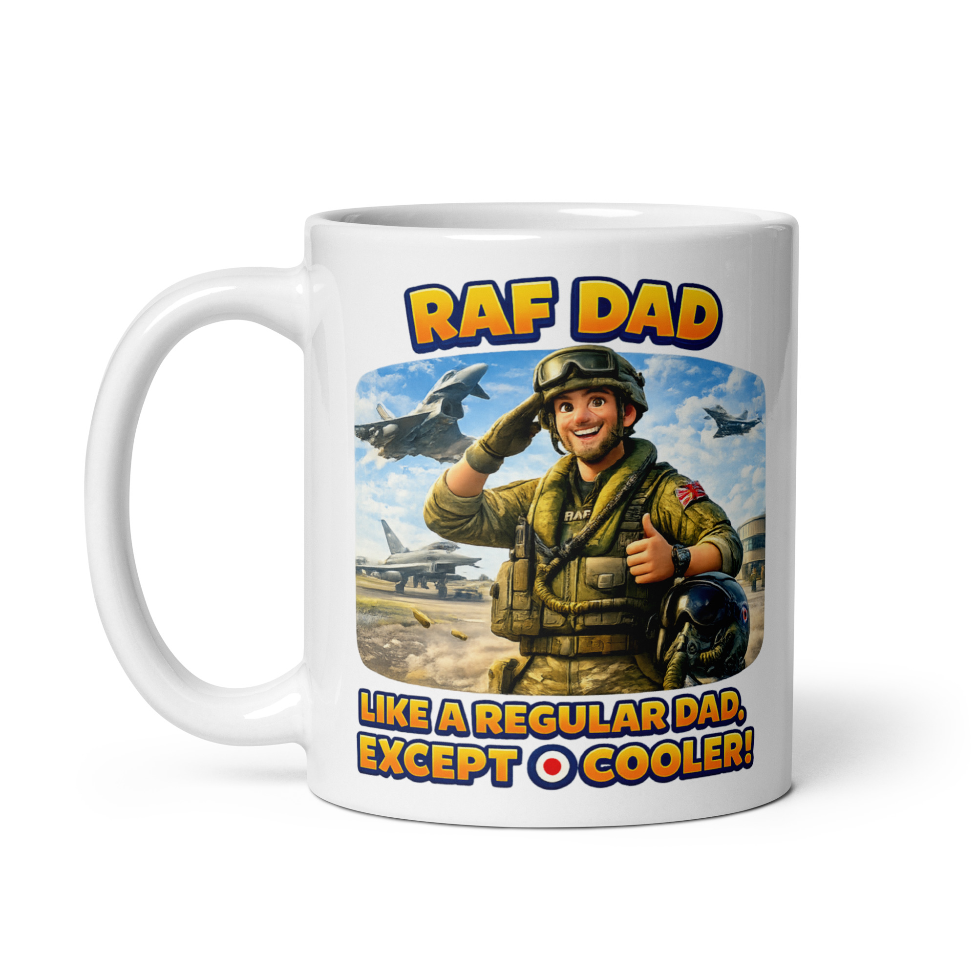 RAF Dad Mug RAF Gift For Birthdays Fathers Day
