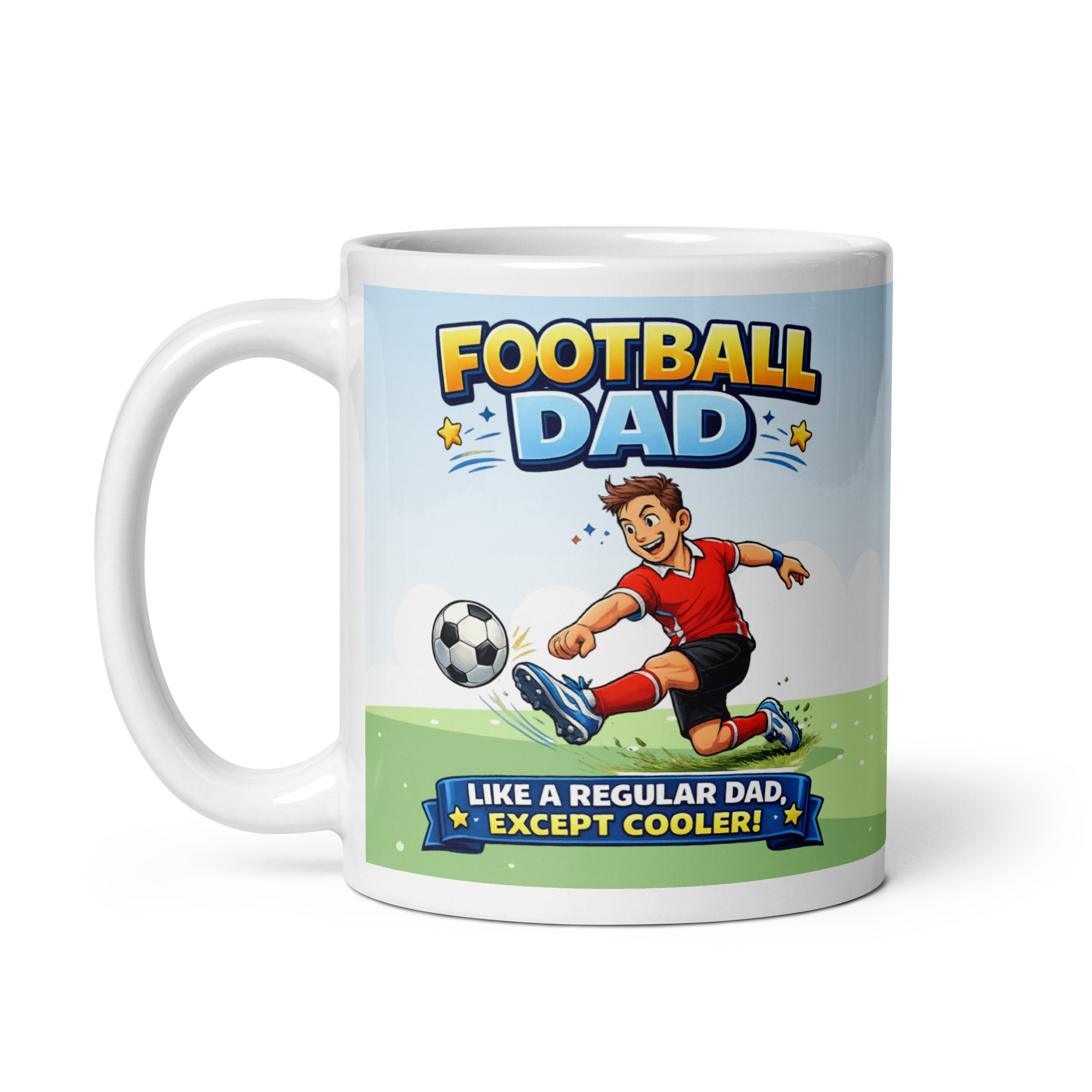 Football Dad Mug Football Gift For Birthdays Fathers Day