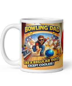 Bowling Dad Mug Bowling Gift For Birthdays Fathers Day