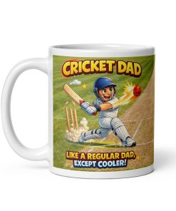 Cricket Dad Mug Cricket Gift For Birthdays Fathers Day