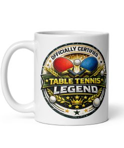 Table Tennis Legend Mug Fun Gift For Table Tennis Player