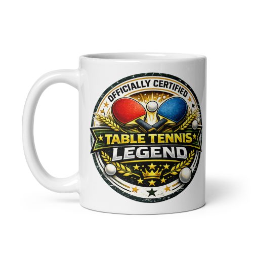 Table Tennis Legend Mug Fun Gift For Table Tennis Player