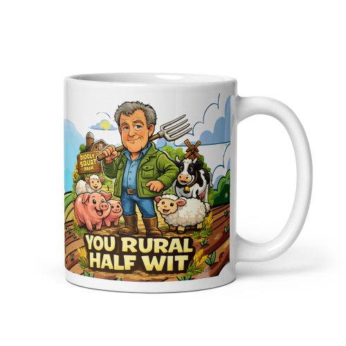 You Rural Half Wit Mug Funny Clarksons Farm Mug