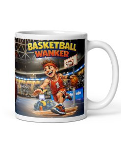 Basketball Wanker Mug Cheeky Gift For Basketball Players