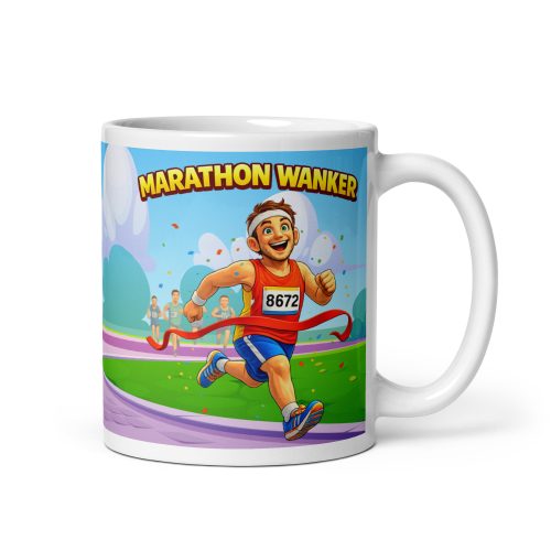 Marathon Wanker Mug – Gift For Your Marathon Runner