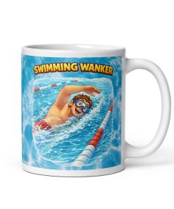 Swimming Wanker Mug – Gift For A Man Who Loves Swimming