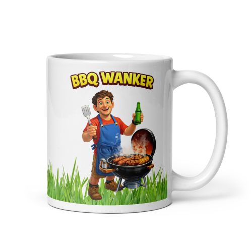 BBQ Wanker Mug – Gift For A Man Who Loves A BBQ