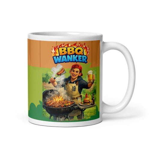 BBQ Wanker Mug – Gift For A Man Who Loves A Barbie