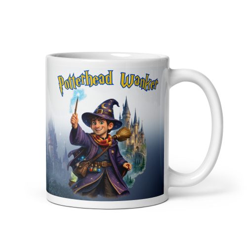 Potterhead Wanker Mug – Gift For A Man Who Loves Harry Potter