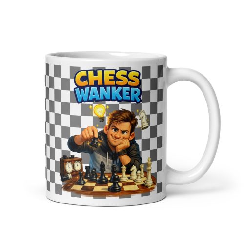 Chess Wanker Mug – Gift For A Man Who Loves Chess